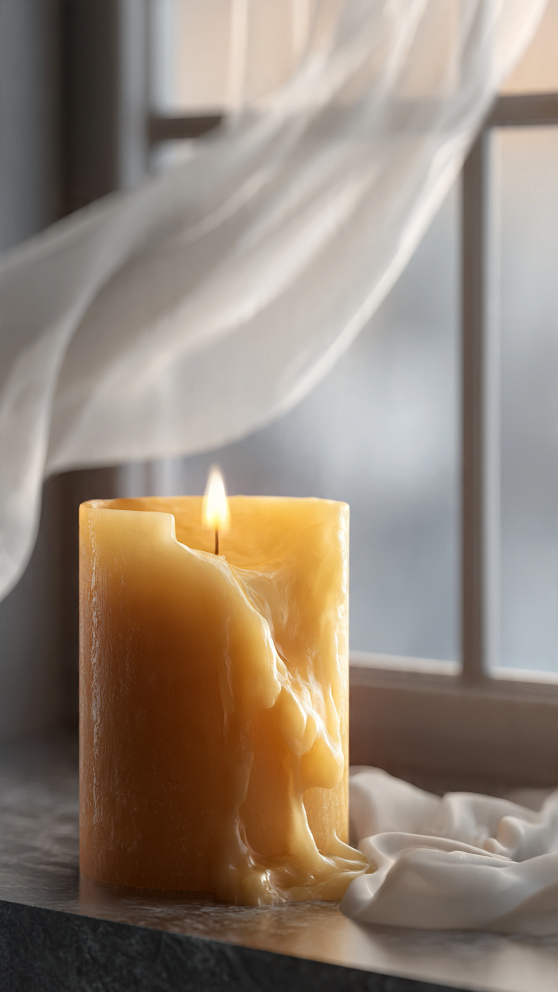 Why Your Candle Is Not Burning Evenly (& 3 Simple Fixes)